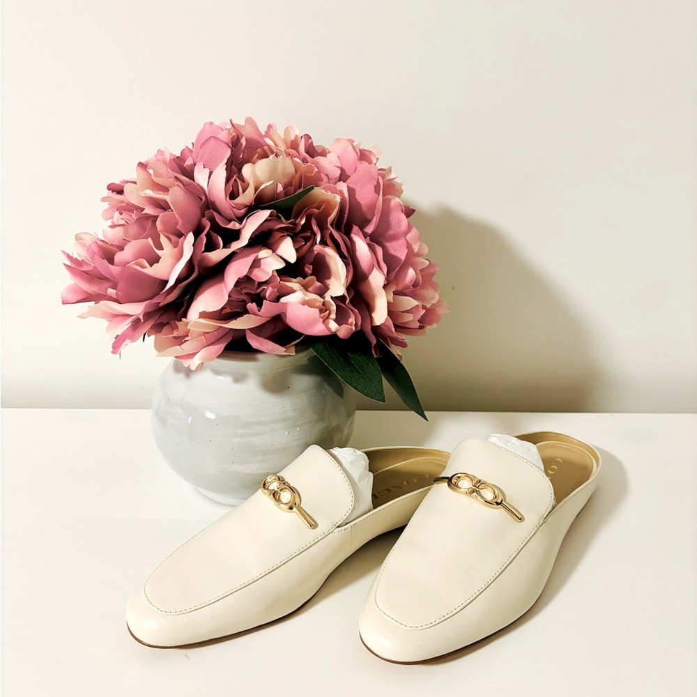 Coach Sienna Leather Slide